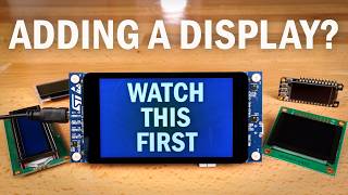 The BASICS of Adding a Display to Your Arduino, ESP32, STM32, or other MCU Project