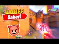 LADIFF RED SABER (NO PLUGINS DAVINCI RESOLVE) Edit Like Ladiff, Ruffls (Valorant Montage)