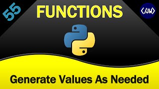 Create memory efficient generator functions that yield values as needed in #Python | #learnpython
