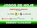 jogos de hoje paulistÃo 2025 i sÁbado 01 02 2025 jogos de hoje ao vivo estaduais 2025