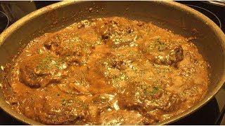 Smothered Cube Steak