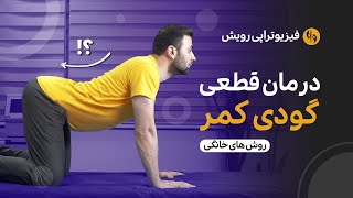 درمان گودی کمر با ورزش های خانگی، کاملا تضمینی و بدون نیاز به امکانات خاص (تمرینات سطح 2)