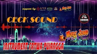 ceck sound wong jowo || instrument fatwa pujangga || dhehan music audio madiun