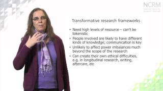 Creative Research Methods - Transformative adn Indigenous research (part 3 of 3)