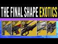 Destiny 2: FINAL SHAPE EXOTICS! New WEAPONS, Revisiting Returning Exotics & New Archetypes!