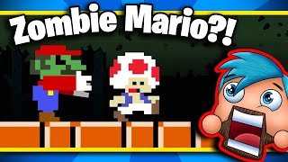 Mario, but he's a Zombie?! • BTG Reacts to Level UP Super Mario Zombie Apocalyps