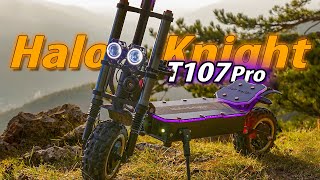 Steep Trail Challenge with the Halo Knight T107pro 🛴