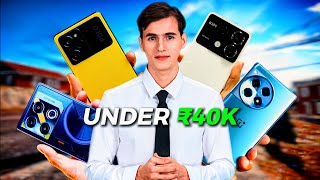 5 Best Gaming Phones Under 40000 For PUBG 90fps 🔥 In 2024! 🤯