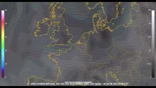 moisture transport GFS forecast