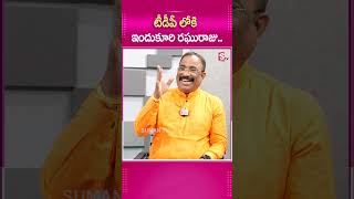 TDP లోకి ఇందుకూరి రఘురాజు..#MLC #IndukuriRaghuRaju #SensationalInterview #YSJaganMohanReddy