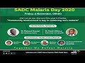 SADC Malaria Day 2020