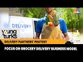 Delivery Partners' Protest: Focus On Grocery Delivery Business Model & More | CNBC-TV18