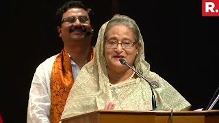 Bangladesh PM Sheikh Hasina's Speech At Bangladesh Bhavan | #ModiHasinaMeet