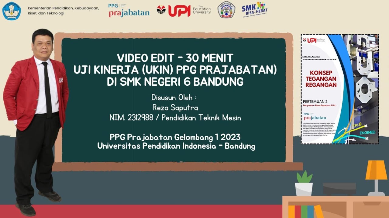 Video Edit 30 Menit Ukin Ppg Prajabatan 2 Jp Pjbl Youtube