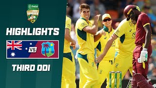 Australia v West Indies 2023-24 | Third ODI