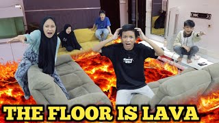 THE FLOOR IS LAVA! DIRUMAH GAMERS BUCIN