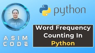 Word frequency counting in Python