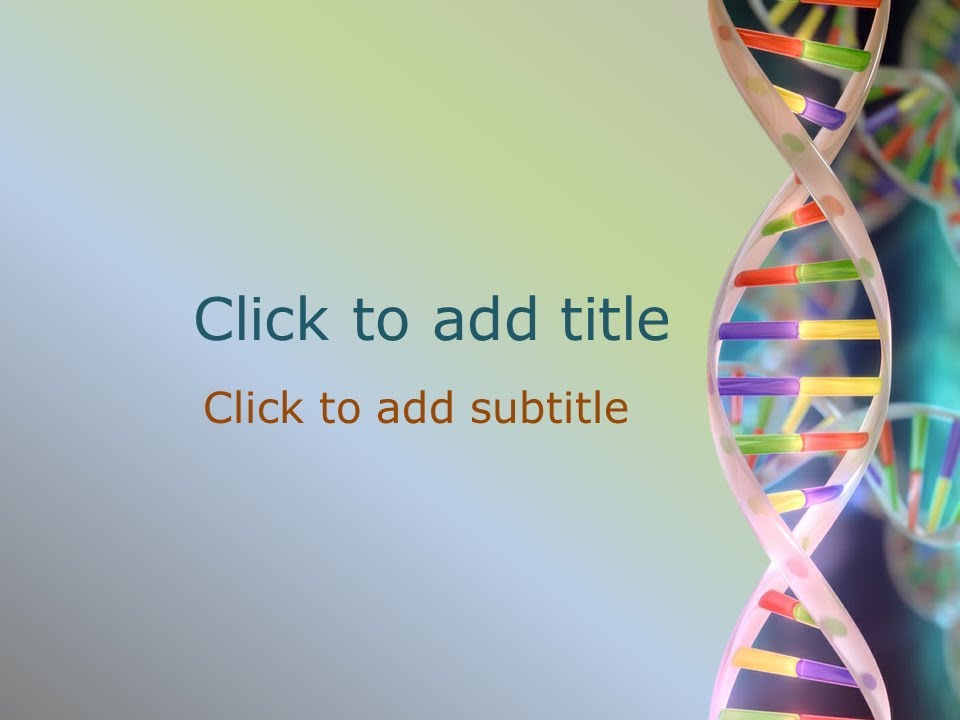 Genetics PowerPoint Template - Free Download - YouTube