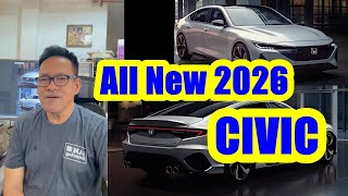 All New 2026 Honda CIVIC ทรงนี้ แบบนี้ โอเคมั๊ย !