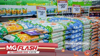 Kajian Dapati Beras Tempatan, Import Dicampur #MGFlash