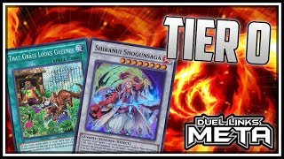 Tier 0 With Grass! Shiranui Abusing Burgeoning Whirlflame! [Yu-Gi-Oh! Duel Links]