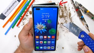 a $3,000 dollar folding phone?! - Huawei Mate X2 Durability Test!