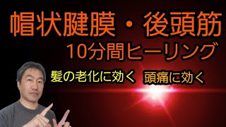 「帽状腱膜・後頭筋 １０分間ヒーリング！」再生するだけでOK！