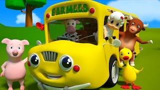 Las ruedas del autobús | Y muchas más canciones infantiles | Farmees