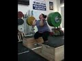 tamara block power clean 110 kg