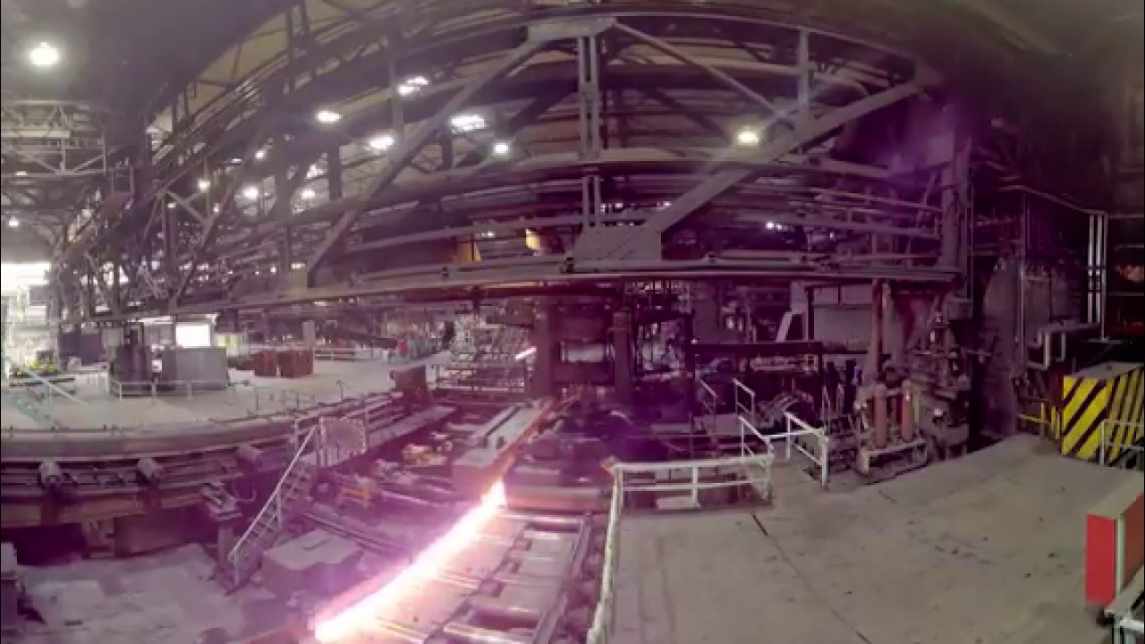 Deutsche Edelstahlwerke Specialty Steel 360 Vorblocken Gerüst 1