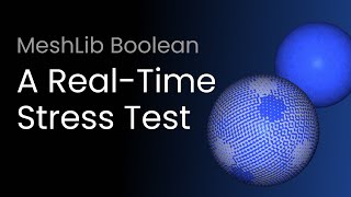 MeshLib Boolean Performance Comparison