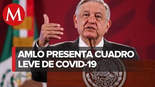 AMLO sigue presentando cuadro leve de covid-19, va a recuperarse: Cortés Alcalá