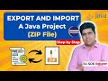 🔥 Export & Import Java Project in Eclipse (Archive File Tutorial)