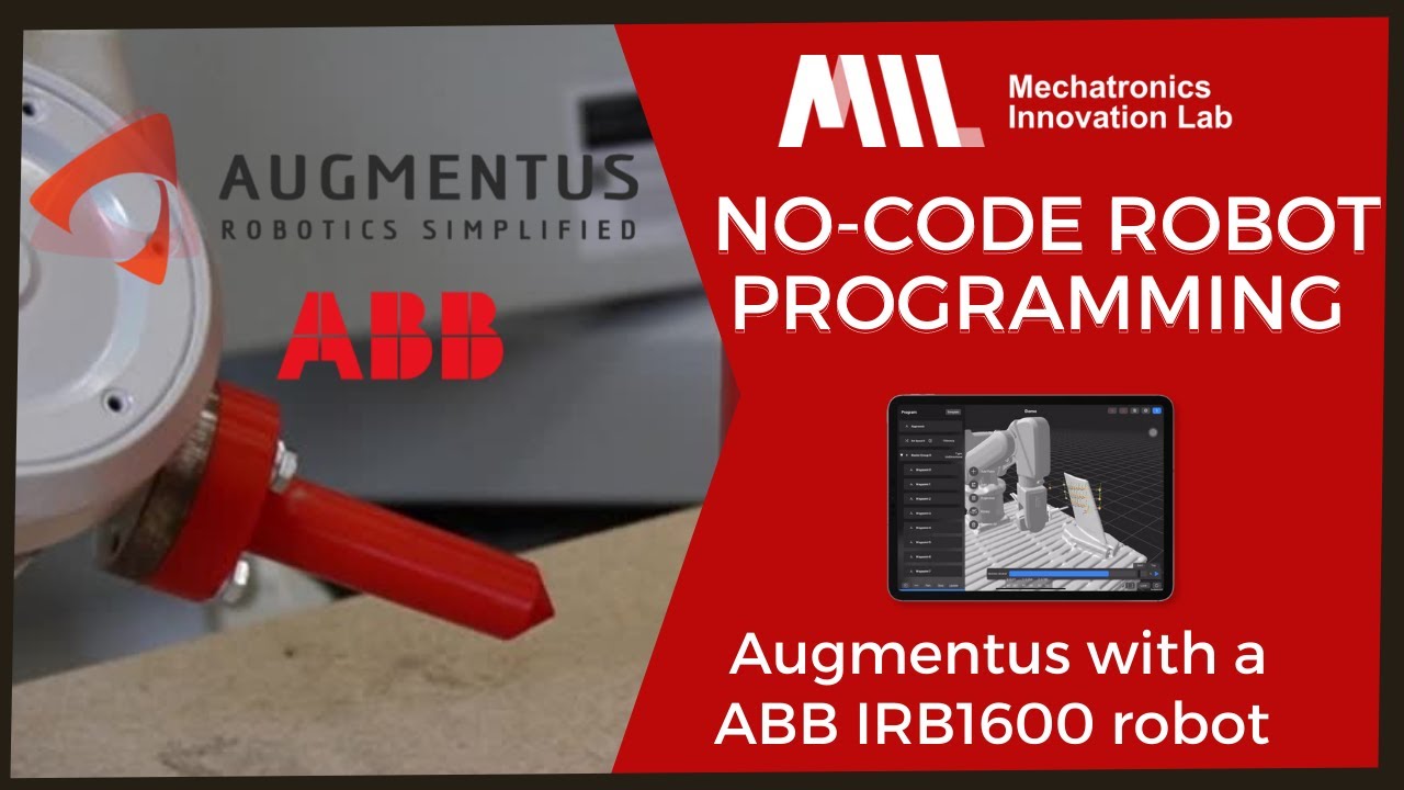 No Code Robot Programming Augmentus Youtube