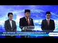 konferensi pers serah terima jabatan menteri komunikasi dan informatika