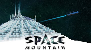 【スペース・マウンテン】MinecraftBEで東京ディズニーリゾートを再現