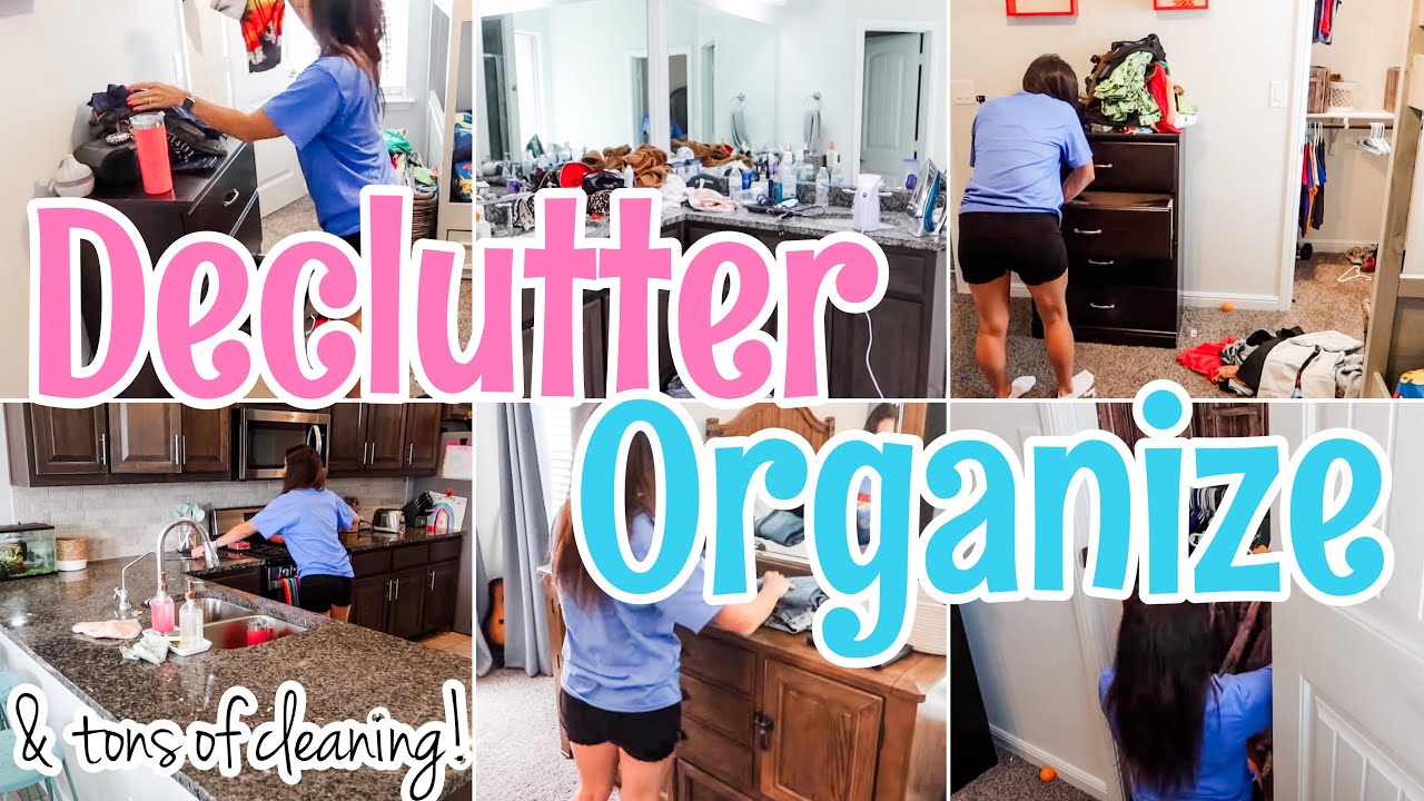 Huge Declutter Organize Summer Cleaning Motivation Mom