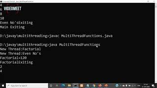Java: Multithreading- Creating a new Thread using Runnable interface