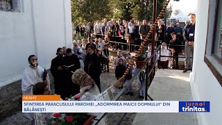 Sfințirea paraclisului Parohiei „Adormirea Maicii Domnului” din Bălănești