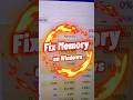 How to fix memory in windows  😱😱 #shorts #windows10