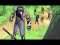 Naruto and Sasuke help Kakashi defeat the Seven Swords of Ninja - ナルトとサスケはカカシが七人の忍者剣士を倒すのを助ける