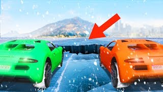 WORLDS MOST DANGEROUS OFFROAD ICE RACE! (GTA 5 Funny Moments)