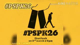 #PSPK26 First Look Trending |Vakeel Saab | Pink Remake| #pawankalyan | #Venu Sriram |#Thaman