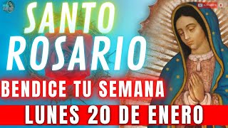 Rosario de Hoy Lunes 20 de Enero 💖 TU BENDICIÓN ME CUBRE ESTA SEMANA