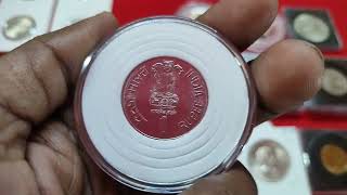 rare 10 rupee coin price.2005 noida mint coin value.rare.7003661302