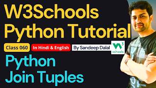 W3Schools • W3Schools Python • W3Schools Python Tutorial • Class 060 • Python - Join Tuples