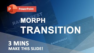 Powerpoint morph transition ideas