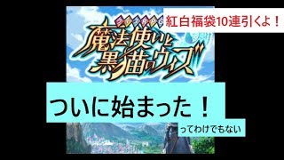 【新年2019年ガチャ＆紅白福袋ガチャ】黒猫のウィズ