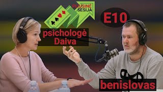 Pliusinė Sesija E10: Psichologija gyvenime ir pokeryje