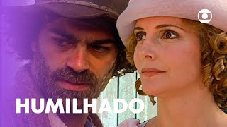 Dinorá faz Petruchio se humilhar por Catarina | O Cravo e a Rosa | TV Globo